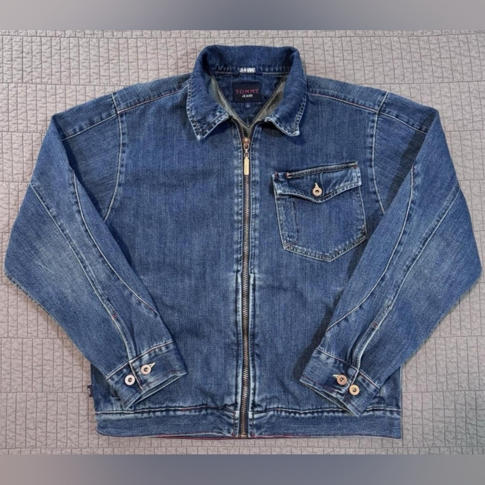 Tommy Hilfiger Men's Classic Blue Denim Jacket